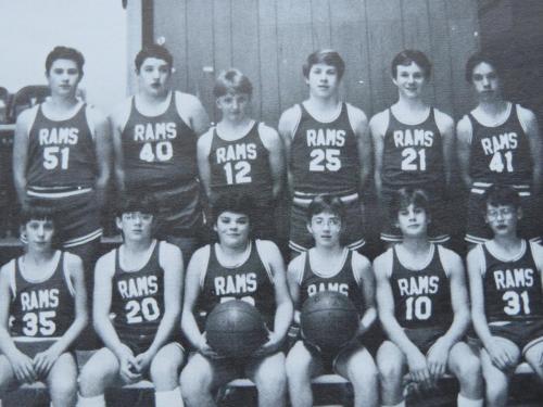 RCCA Jr. High Basketball 1984
